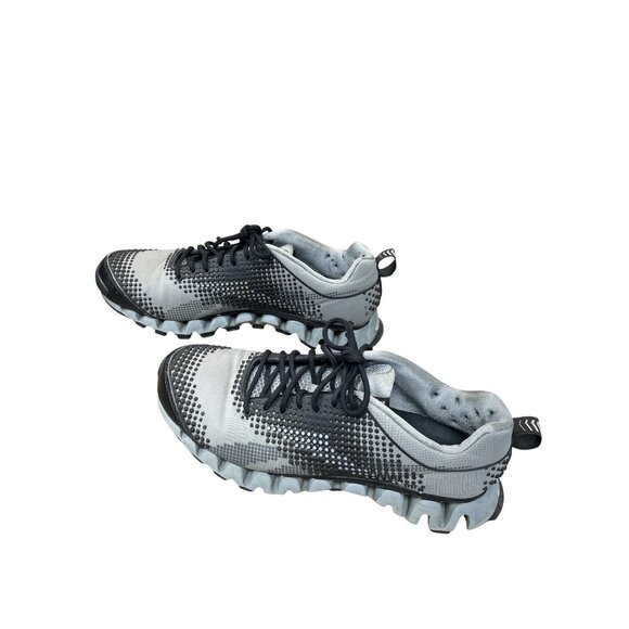 Reebok Zig Tech 2.0  Mens gray black running shoes sneakers size 12 SKU 9281 - Picture 3 of 14